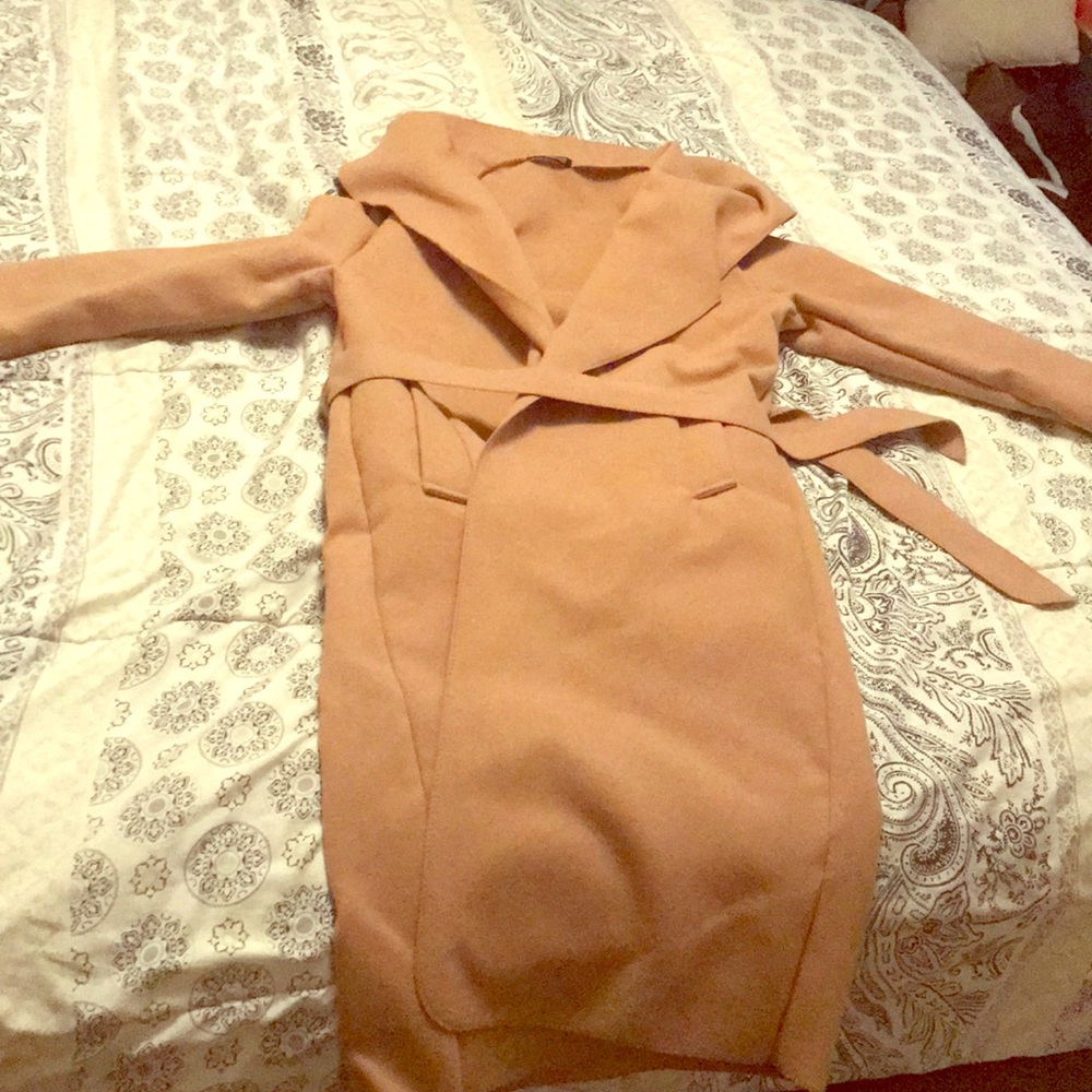 Beige trench